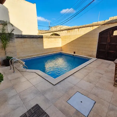 Two Connected In Gozo With 2 Private Pools Rooftops And Bbq Sleeps 16